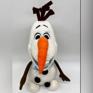 Disney’s Frozen Olaf Knit Plushie Disneyland Official